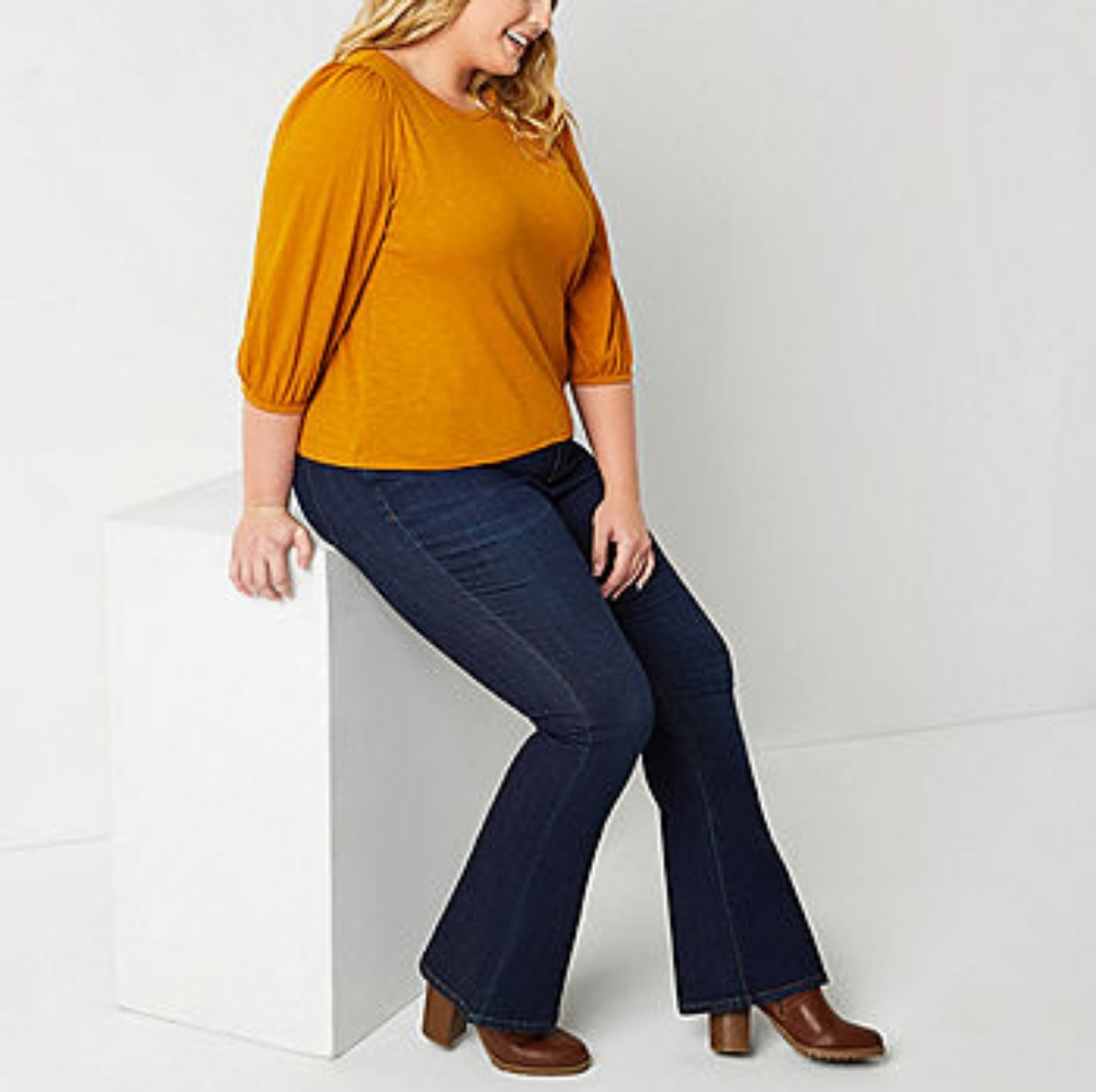NWT "a.n.a." High-Rise Flare Womans  Jeans Size 26W